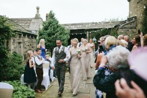 Tim Dunk Photography wedding party Courtyard outdoor wedding