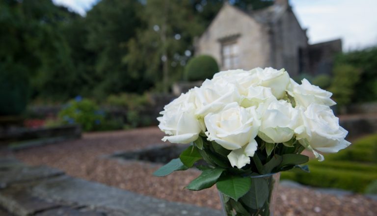Wedding fair roses
