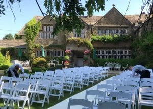 garden wedding chairs
