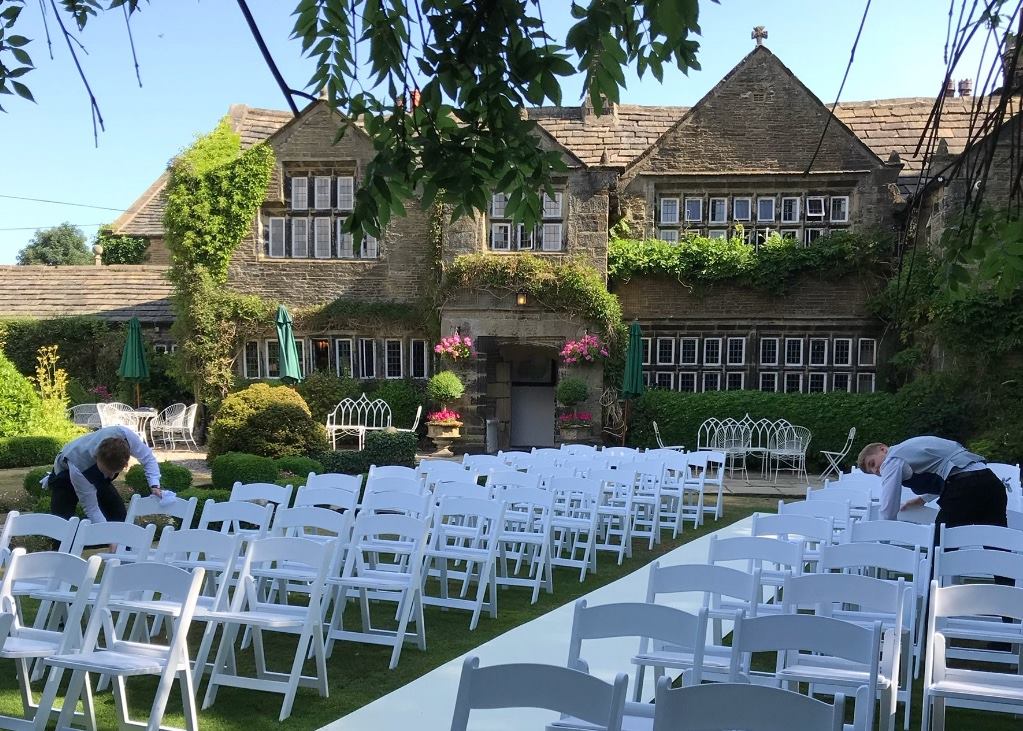 garden wedding chairs