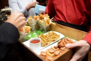 wedding canapes