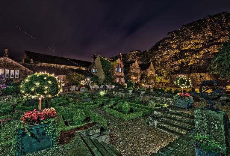 nighttime at Holdsworth House Hotel