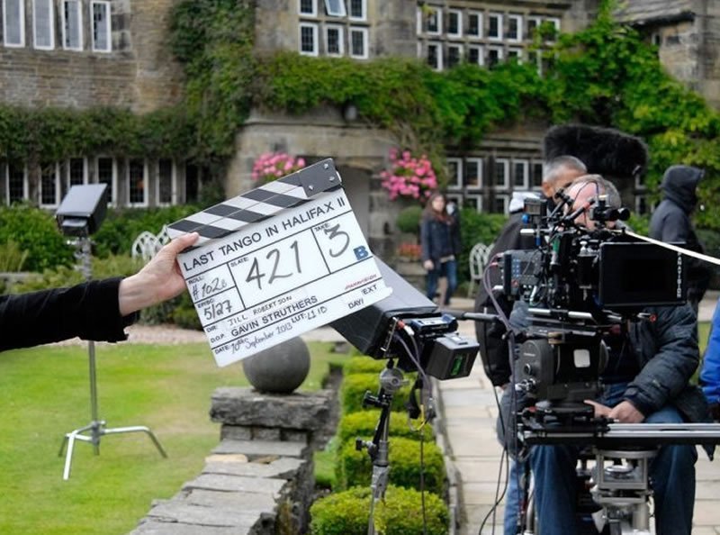filming at locations in halifax near to the hotel