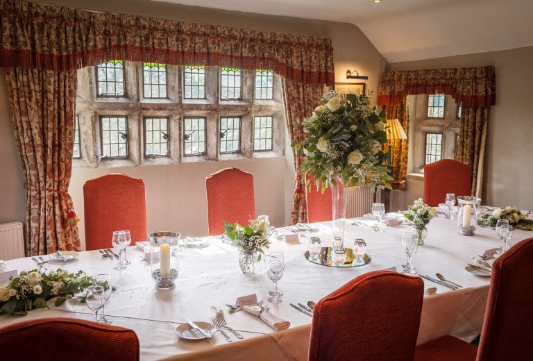 The De Aldworth Room for a small wedding reception