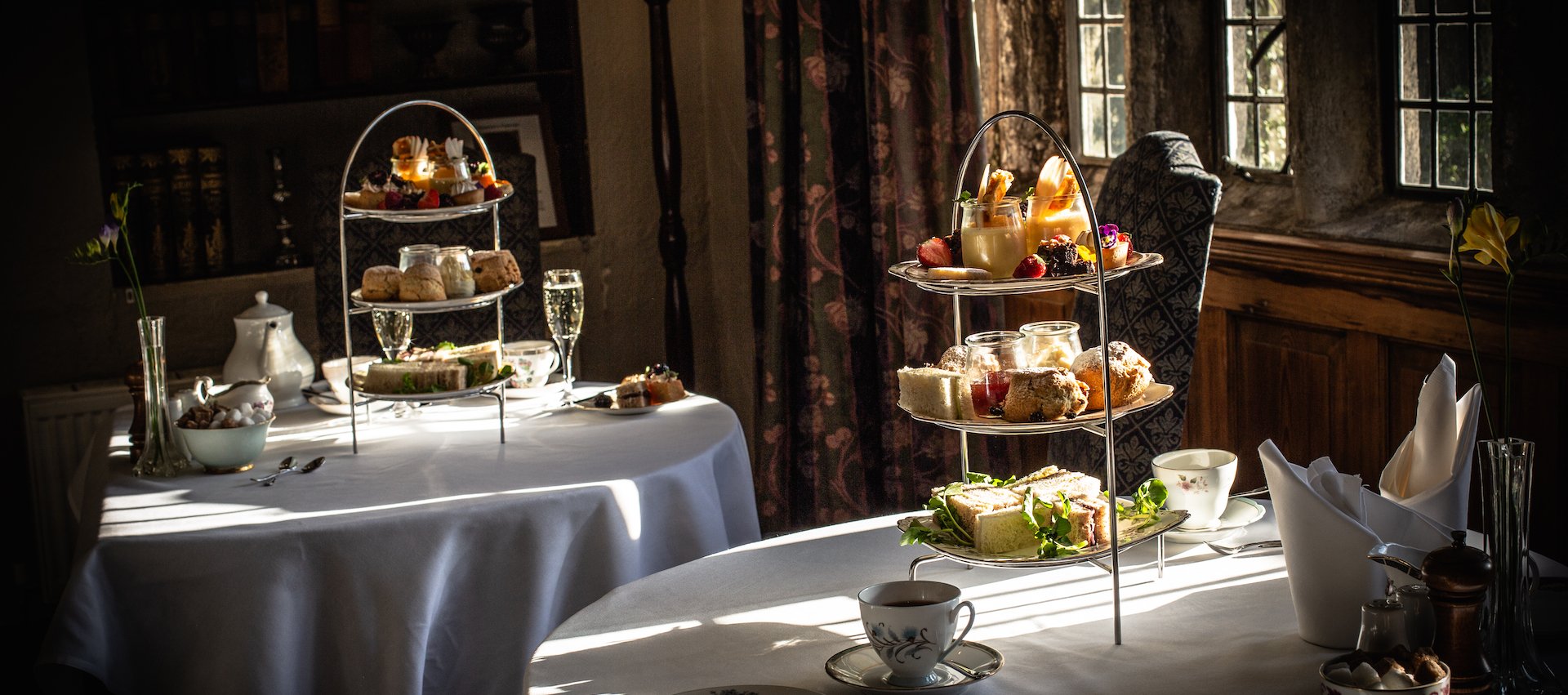 afternoon tea at holdsworth house in halifax