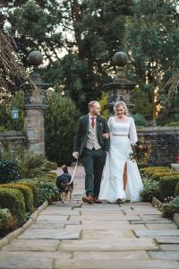 Dog friendly wedding Holdsworth House Halifax