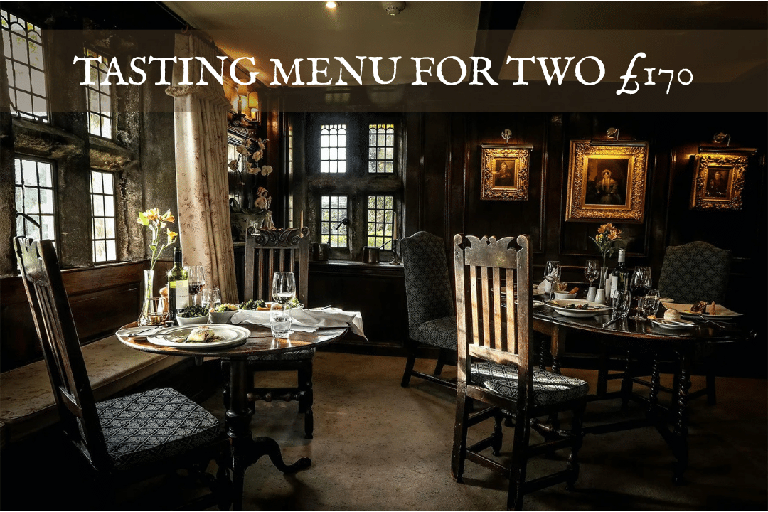Tasting menu for two gift voucher for Holdsworth House restaurant in Halifax