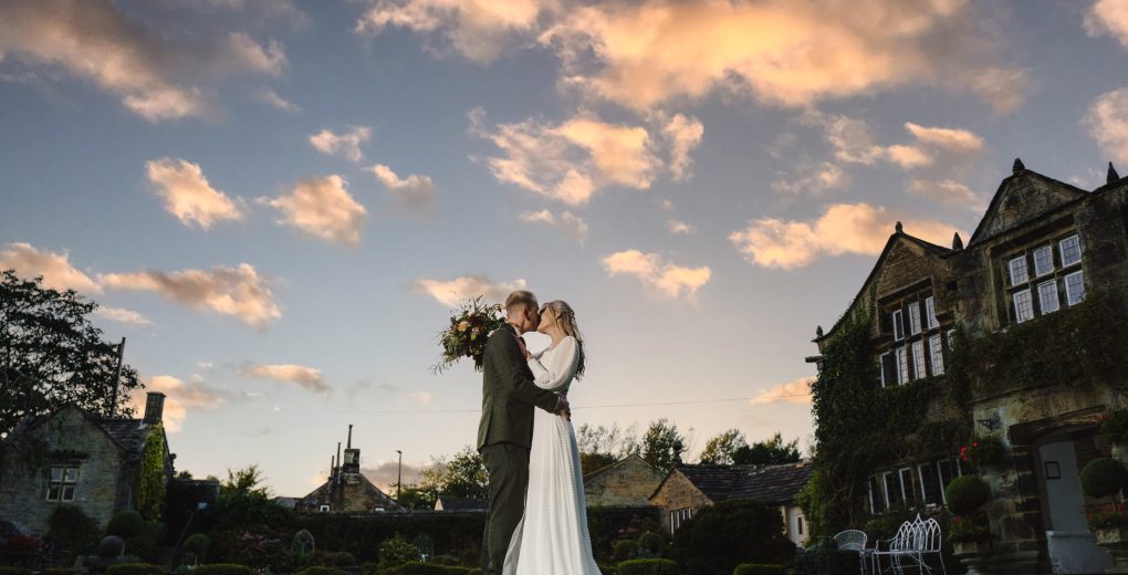 Alexia and Elliot at Holdsworth House elopement wedding