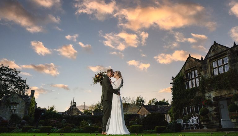 Alexia and Elliot at Holdsworth House elopement wedding
