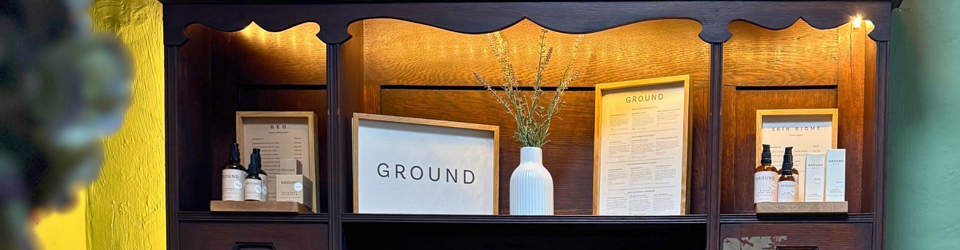 100% vegan and natual Ground Wellbeing products