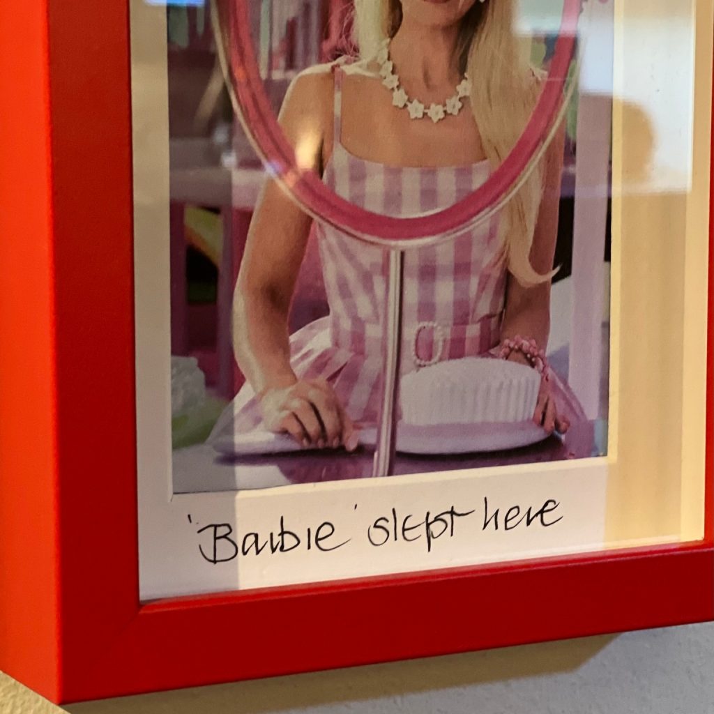 Barbie slept at Holdsworth House. Margot Robbie as Kathy in Wuthering Heights filmed in West Yorkshire