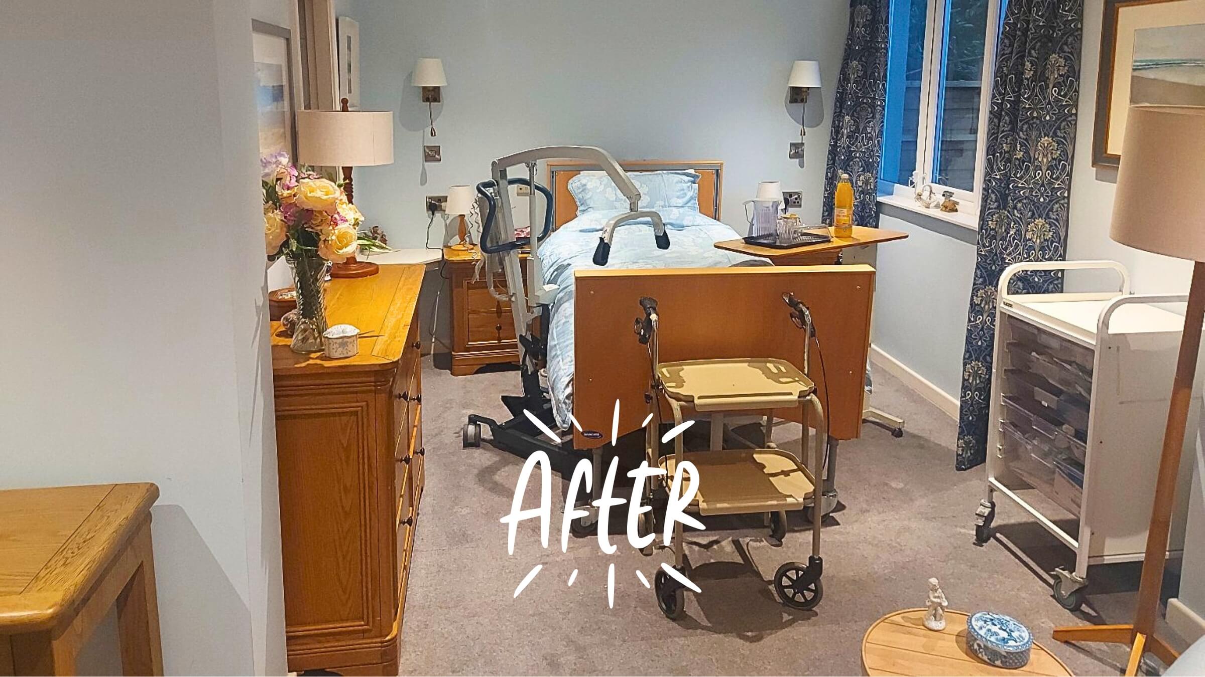 suite after filming riot women at holdsworth house hotel halifax with set props and furniture