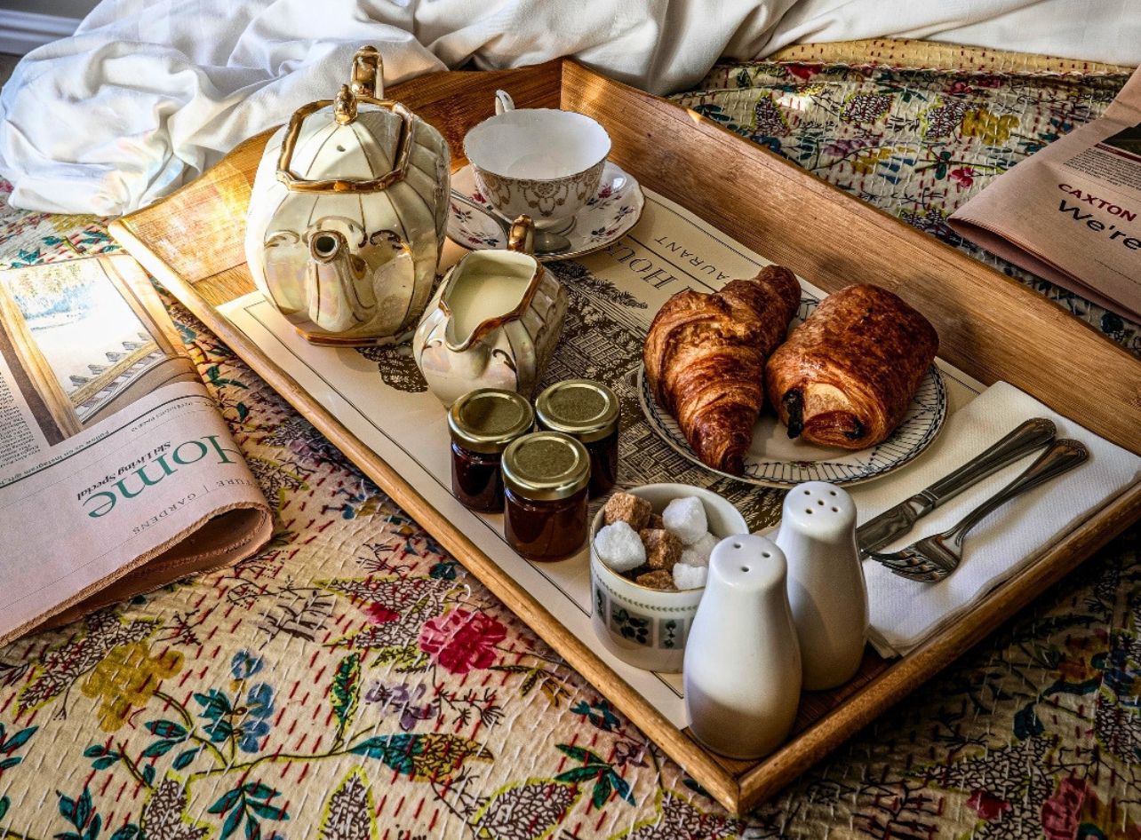 Breakfast in bed