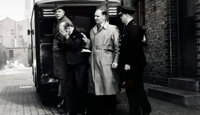 John Christie of Halifax under arrest