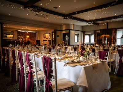 Wedding reception at Holdsworth House