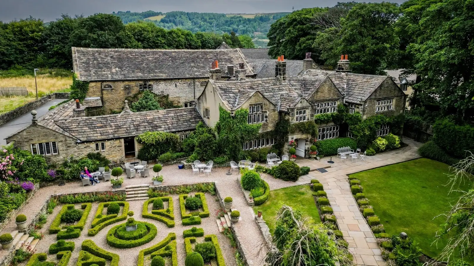 Holdsworth House Hotel and gardens