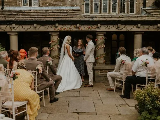 Just Good Friends wedding at Holdsworth House