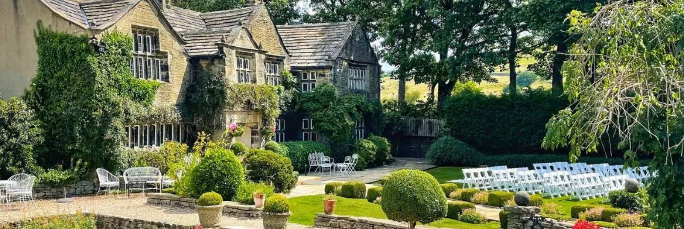 Evening celebration at Holdsworth House
