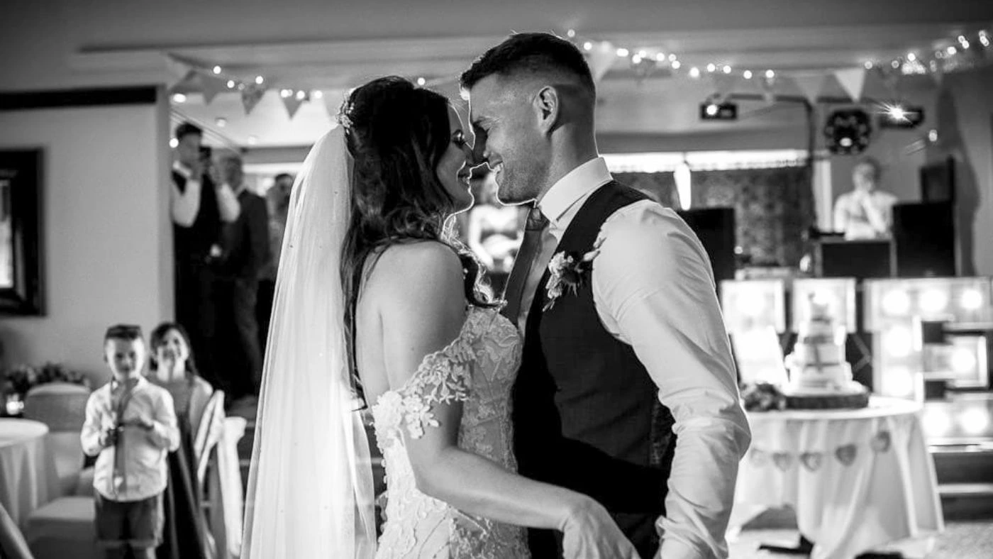 Evening celebration at a Twilight wedding at Holdsworth House