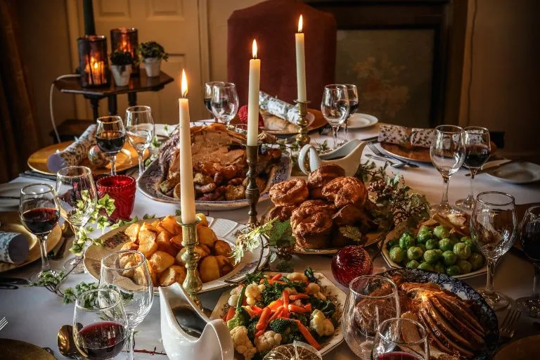 Festive dining at Holdsworth House