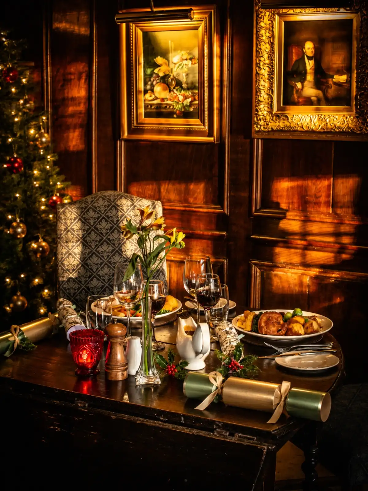 Boxing Day lunch at Holdsworth House