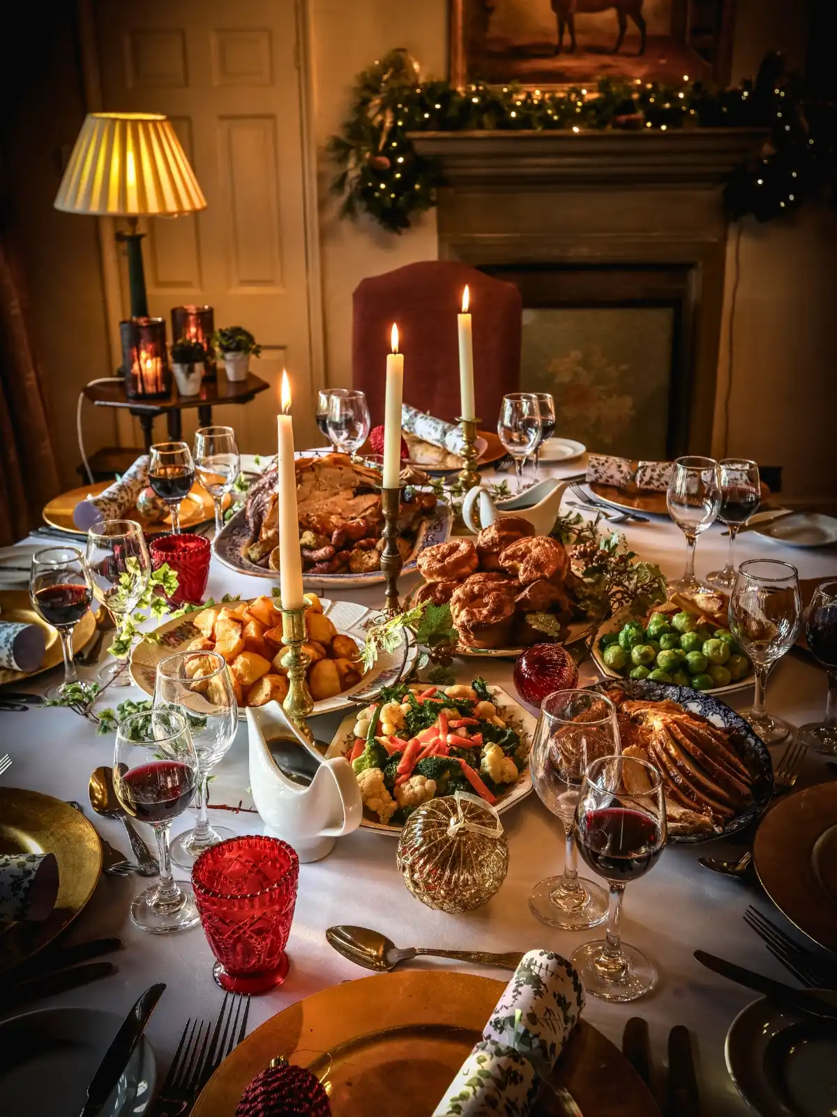 Christmas Day lunch at Holdsworth House