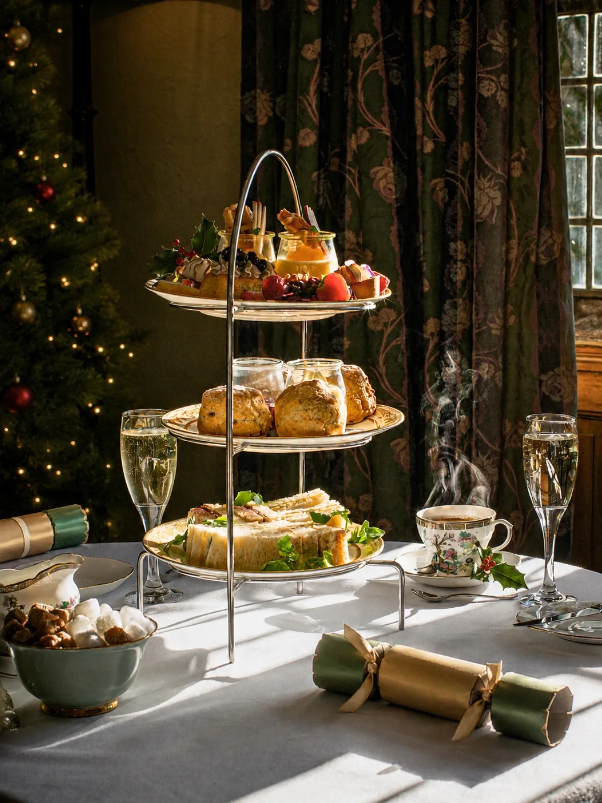 Festive afternoon tea