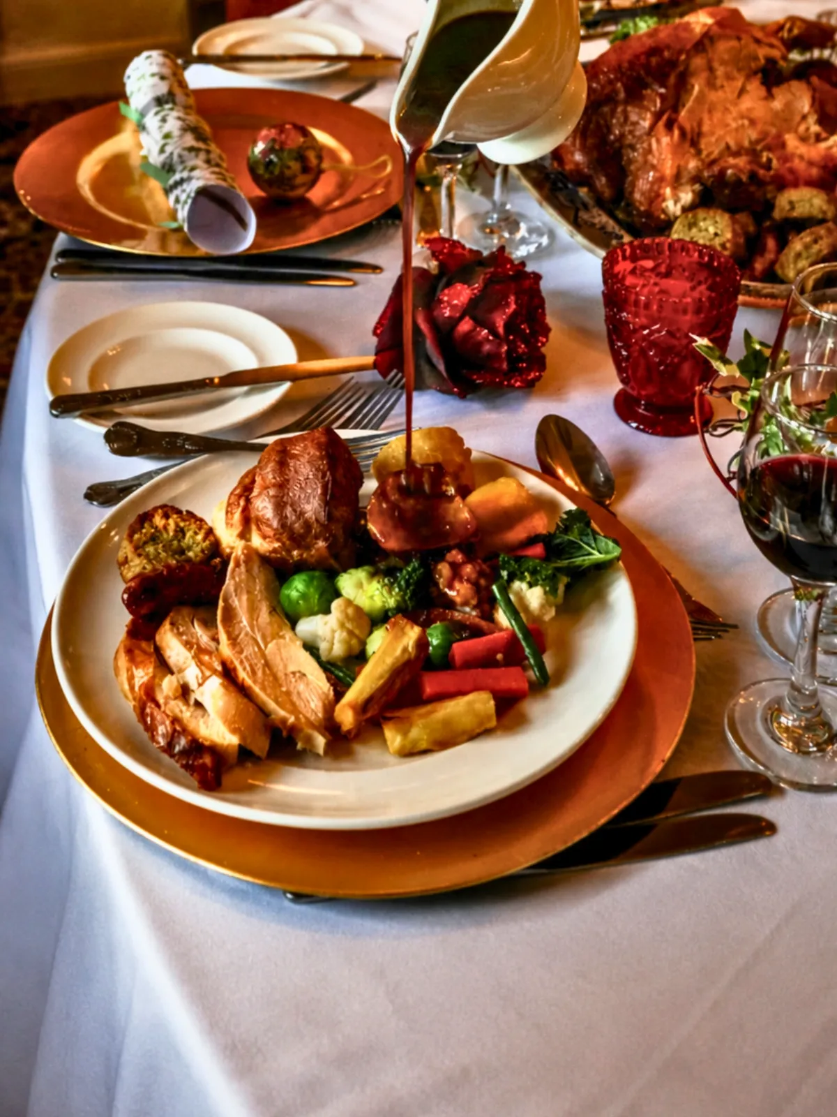 Festive lunch and dinner at Holdsworth House