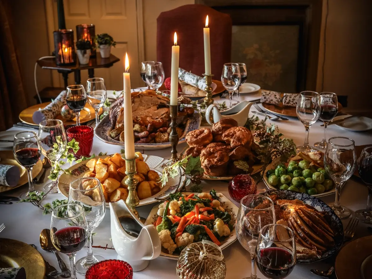 Private festive roast at Holdsworth House