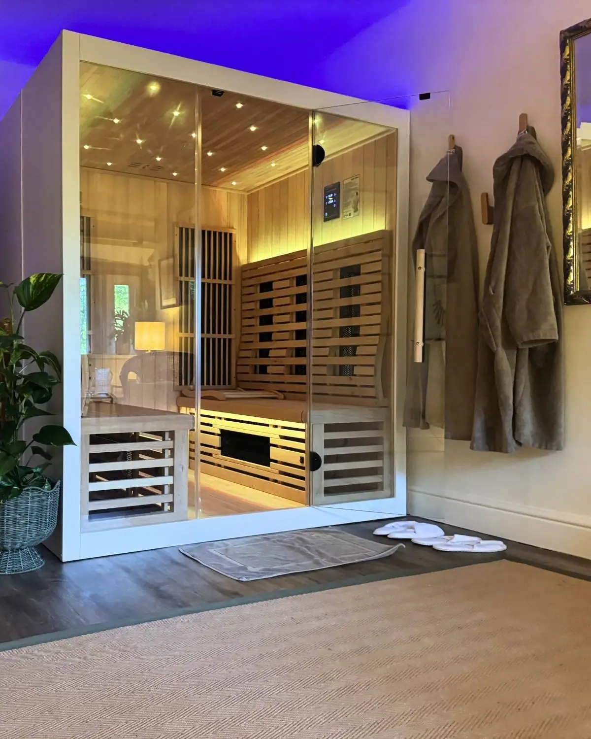 New: the private infrared sauna