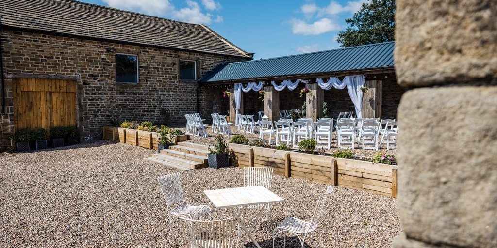 Barn Courtyard at Holdsworth House