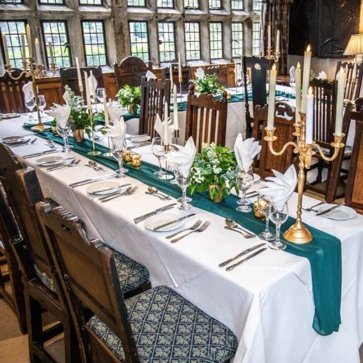 Private dining and event spaces at Holdsworth House